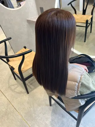 カラー 福島 果音のヘアスタイル