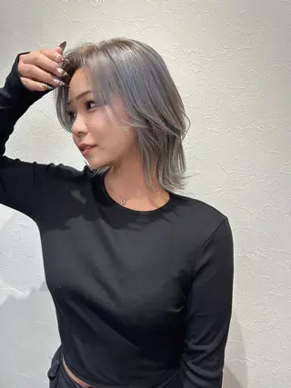 ミディアム カラー LIOS ふうか  🌻のヘアスタイル