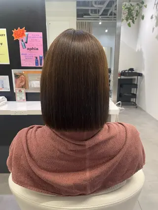 パーマ カラーモデル募集/ 森本明花のヘアスタイル