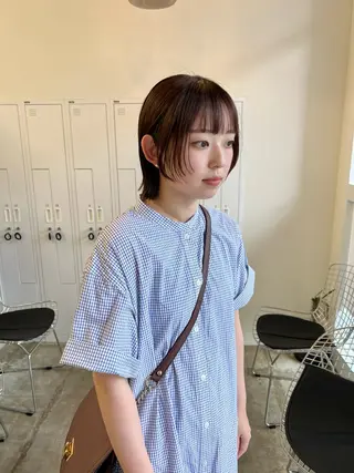 ショート 近藤 千裕のヘアスタイル