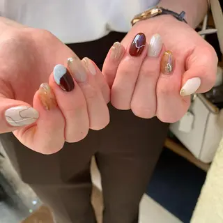 ネイル mana ☾のネイルデザイン