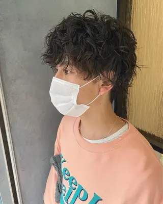 パーマ メンズ ☁Neolive .Ayana✂️のヘアスタイル