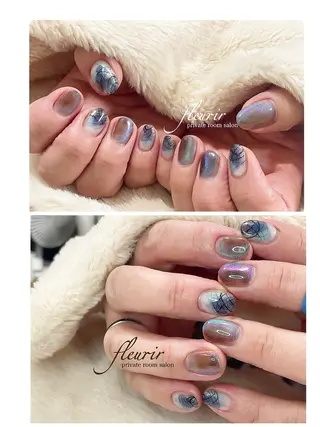 ネイル フルリール 【プライベートサロンのネイルデザイン