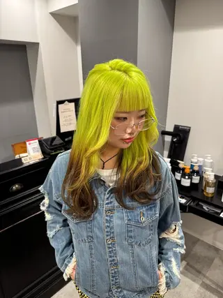 ロング りんと/メンズ/ 艶カラーのヘアスタイル