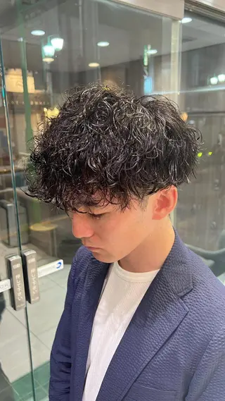 パーマ メンズ パーマ／縮毛矯正/ 副店長 ・村田伊吹のヘアスタイル