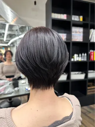 ショート HAIR SALON M Fe's 池袋所属・👾坂田 天音👾のヘアスタイル