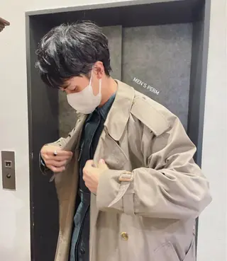 パーマ メンズ tete nico所属・似合わせ/ヘアカラー nanami🌸のヘアスタイル