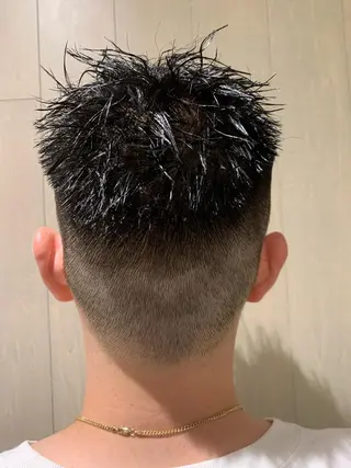 メンズ 糟谷 慈英のヘアスタイル