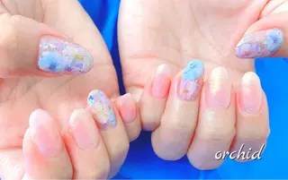 ネイル orchid ♡オーキッドのネイルデザイン