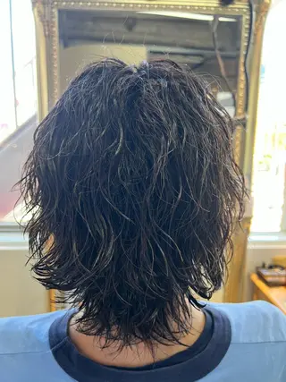 パーマ メンズ パーマ特化美容師 茂木広幸のヘアスタイル