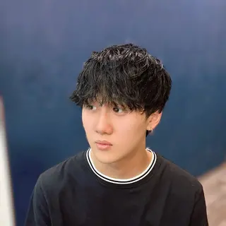 メンズ 縮毛矯正+モテカラー 🎀✨MIHOのヘアスタイル