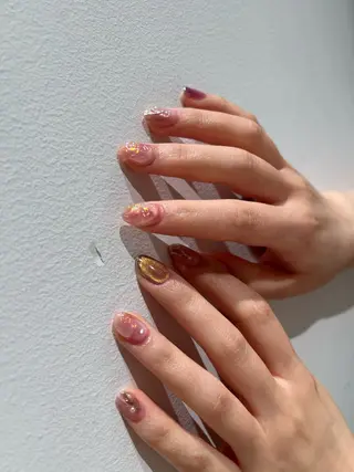 ネイル fumina 💚💛のネイルデザイン