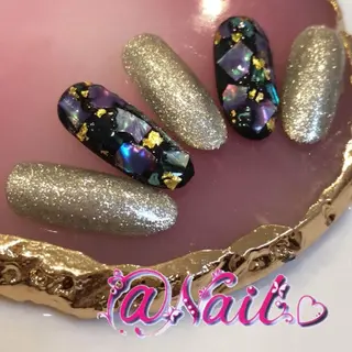 ネイル 小尾 栞のネイルデザイン