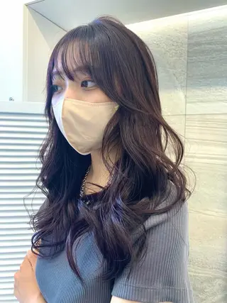 ロング カラー ヘアアレンジ SENJYU所属・貴方以上に貴方の髪を 想う🌕野口昴夢のヘアスタイル