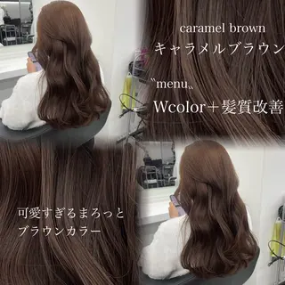 ロング カラー 🤍レイヤー/顔周り /hirari🤍のヘアスタイル