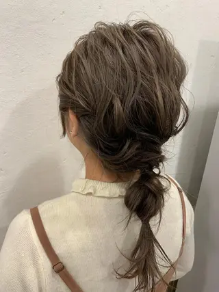 セミロング ヘアアレンジ 【店長】 草間大輔のヘアスタイル