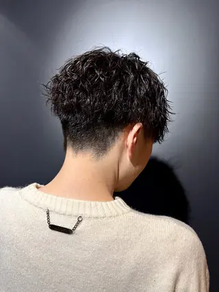 ショート パーマ メンズ 2nd HOUSE所属・2ndHOUSE 松本晃佳のヘアスタイル