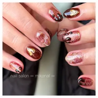 ネイル nail salon  ∞ mikanal ∞所属・nailsalon ∞ ﾐｶﾅﾙ ∞のネイルデザイン