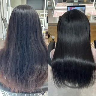 セミロング カラー ✨髪質改善特化✨副 店長椎葉信乃介のヘアスタイル