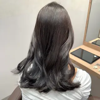 セミロング 森 隆秀/韓国ヘアのヘアスタイル