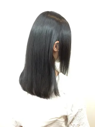 ロング パーマ Annon プライベートサロンのヘアスタイル