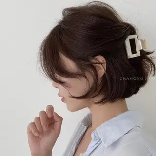 ショート 🫧透明感ヘア🫧 🧸竹花　彩希🧸のヘアスタイル