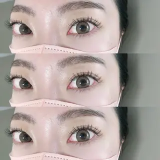 セミロング カラー パーマ ヘアアレンジ メンズ キッズ ネイル マツエク・マツパ アイブロウ apopi's所属・真夜中のまつ毛 APOPI'Sのマツエク・マツパデザイン