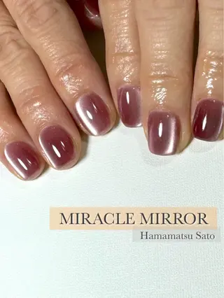 ネイル ミラクルミラー 町野のネイルデザイン