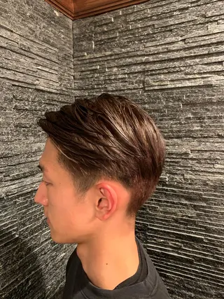 ロング カラー メンズ カット無料 今野卓杜のヘアスタイル