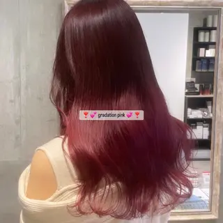 ロング カラー 𝐑𝐢𝐤𝐚 ໒꒱♡のヘアスタイル