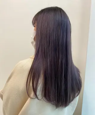 ロング カラー salowin梅田茶屋町suite所属・ハイトーンヘア/ 島崎　タクミのヘアスタイル