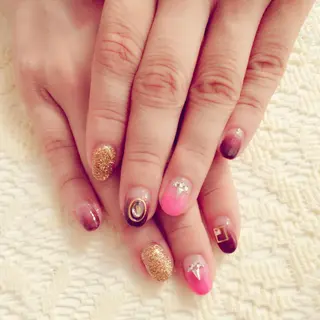 ネイル 藤 あやのネイルデザイン