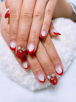 ネイル The Best Beauty受付担当のヘアスタイル