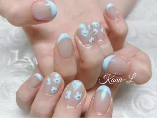 カラー ネイル 芦辺 香奈のネイルデザイン