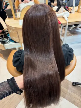 ロング sakura/韓国 ガーリー/ワンホンのヘアスタイル