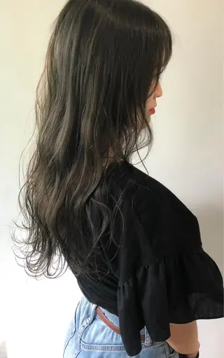 ロング 森本裕/オーナー/ スパイラルパーマのヘアスタイル