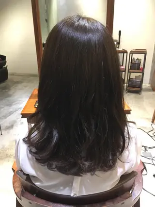 ロング カラー ヘアアレンジ ツヤ美髪💐 髪質改善/高山愛来のヘアスタイル
