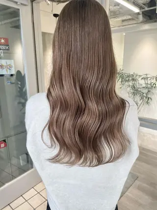 ロング カラー 髪質改善will hairdesignのヘアスタイル