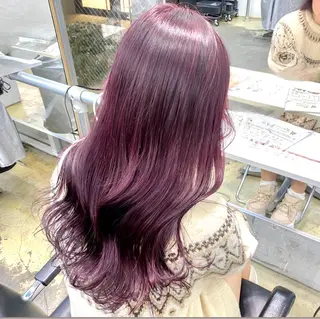 ロング カラー ヘアアレンジ 💗💗韓国レイヤー yu-ki💗💗のヘアスタイル