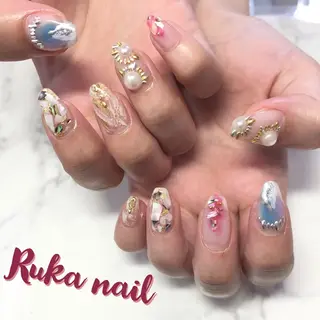 ネイル 丸川 遥のネイルデザイン