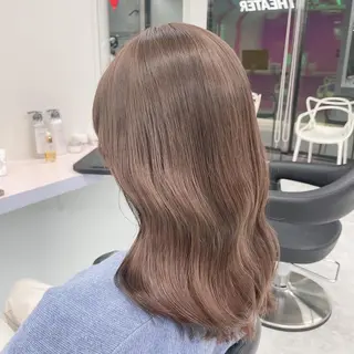 セミロング カラー お客様満足No.1 🌈Neneのヘアスタイル