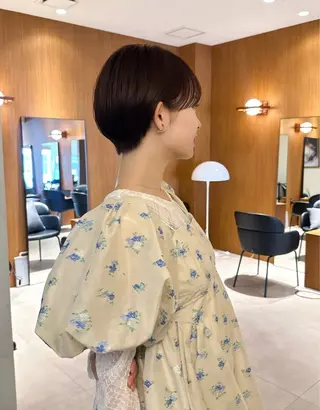 ショート 湯浅 美葉のヘアスタイル
