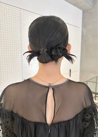 ヘアアレンジ 🎀ヘアセット透明感 /REINA🎀のヘアスタイル