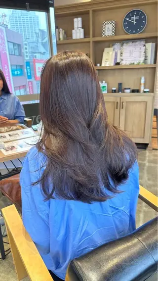 ロング La bonheur hair reve 池袋店所属・🐈‍⬛ マナカ🐈‍⬛のヘアスタイル