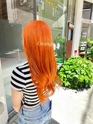 ロング カラー 🫟Blanco🫟 Color&Careのヘアスタイル