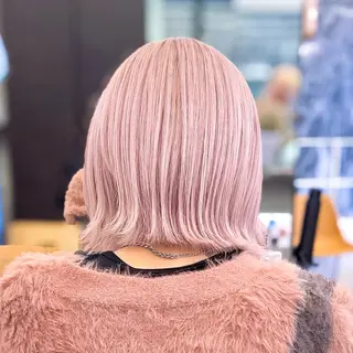 ショート カラー 🎀韓国ボブ/ハイト ーン/まりん🎀のヘアスタイル