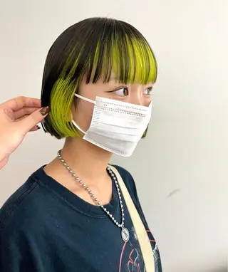ミディアム カラー hair&nail ☯️アイリ☯️のネイルデザイン