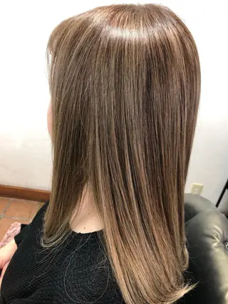 ロング カラー hair＆make SENSE所属・伴 香織のヘアスタイル