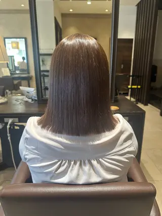 セミロング 山本 麟太郎のヘアスタイル