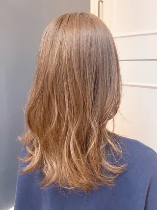 ミディアム 韓国ヘア sasugaのヘアスタイル